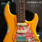 Dhatarattha - Performance DST | Mustard Yellow Over Pink Paisley