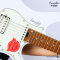 Farida - Headless Guitar F5820 White