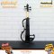 Golden Leaf: Electric Violin 4/4 (Black Color) + Violin bow + Headphone + Cable Jack + Rosin and Battery