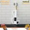 Golden Leaf: Electric Violin 4/4 (White Color) + Violin bow + Headphone + Cable Jack + Rosin and Battery