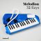 Golden Leaf: Melodion 32 Keys  (Blue)