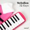 Golden Leaf: Melodion 32 Keys  (Pink)