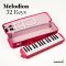 Golden Leaf: Melodion 32 Keys + Hard case (Pink)