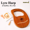 Lyre Harp ฮาร์ปพิณ 16 สาย รุ่น S-16 มี Sound Hole ฮาร์ป พิณ แบบพกพา ขนาดเล็ก