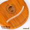 Lyre Harp ฮาร์ปพิณ 16 สาย รุ่น S-16 มี Sound Hole ฮาร์ป พิณ แบบพกพา ขนาดเล็ก