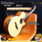 Matrixss: SW-OMS, Acoustic Guitar, 40", Solid Top, Solid Spruce-Walnut