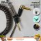 Matrixss สายแจ็ค ยืดหยุ่นได้ แบบขด Coiled Cable ขนาด 6 เมตร สายแจ็คกีตาร์ สายแจ๊ค กีต้าร์ หัวตรง-หัวงอ รุ่น CSA-6