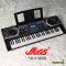 Miles MIDI คีย์บอร์ดไฟฟ้า Keyboard 61 คีย์ รุ่น MLS-9688 คีย์ใหญ่ มาตรฐาน ช่อง USB , MIDI , Output , Input