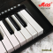 Miles MIDI คีย์บอร์ดไฟฟ้า Keyboard 61 คีย์ มีไฟที่คีย์ รุ่น MLS-9699 คีย์ใหญ่ มาตรฐาน ช่อง USB , MIDI , Output , Input
