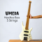 Umeda - Active Headless Bass 5 Strings (3.6 Kgs)