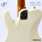 UW GuitarWorks - Vintage Custom SS (Gotoh Pickup) in Vintage White (Approx. Weight 3.3 Kgs)