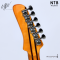 UW GuitarWorks - NTB Floyrose in Honeycomb Burst