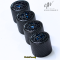 UW Guitar Knobs ลูกบิด / ปุ่มวอลลุ่ม ปุ่มโทน รุ่น Chrome X Blue
