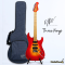 UW Guitarworks - 3 Kings in Cherry Red