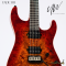 UW Guitarworks | Fade - Fire Red