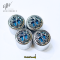 UW Guitar Knobs ลูกบิด / ปุ่มวอลลุ่ม ปุ่มโทน รุ่น Chrome X Blue