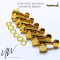 UW Locking Tuning Machine Head ลูกบิดล็อคสายสำหรับกีตาร์ไฟฟ้า 6L (Gold)