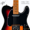 UW GuitarWorks - Vintage Custom SS (Gotoh Pickup) in Black Sunburst (Approx. Weight 3.3 Kgs)