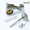 UW Locking Tuning Head Machine ลูกบิดล็อคสายสำหรับกีตาร์ไฟฟ้า 6L (Chrome)