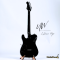 UW GuitarWorks | I Jazz Pop - TL in Transparent Black (Approx. Weight 3.45 Kgs)