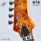 UW GuitarWorks - NTB Floyrose in Honeycomb Burst