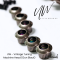UW - Gun Black Vintage Tuning Machine ลูกบิดวินเทจสำหรับกีตาร์ไฟฟ้า 6L