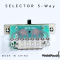 5-Way Selector Lever Switch (Made In China)
