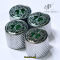 UW Guitar Knobs ลูกบิด / ปุ่มวอลลุ่ม ปุ่มโทน รุ่น Chrome X Green