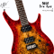 UW Guitarworks | Fade - Fire Red with UW Lightweight Hardcase