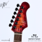UW Guitarworks | Fade - Fire Red X Gotoh Pickup with UW Lightweight Hardcase
