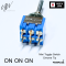UW - On On On Mini Toggle Switch Chrome Tip (Made In Japan)