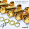 UW Locking Tuning Machine Head ลูกบิดล็อคสายสำหรับกีตาร์ไฟฟ้า 6L (Gold)