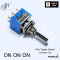 UW - On On On Mini Toggle Switch Chrome Tip (Made In Japan)