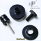 UW-End Pin / Strap Button หมุดล็อคสายสะพายกีตาร์ Strap Lock (Black)