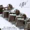 UW - Gun Black Vintage Tuning Machine ลูกบิดวินเทจสำหรับกีตาร์ไฟฟ้า 6L