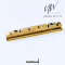 UW นัททองเหลือง Brass Nut for Electric Guitar รุ่น 04
