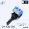 UW - On On On Mini Toggle Switch Black Tip (Made In Japan)