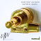 UW Locking Tuning Machine Head ลูกบิดล็อคสายสำหรับกีตาร์ไฟฟ้า 6L (Gold)