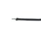 UW -  สายไฟแบบผ้าถักสำหรับกีตาร์ไฟฟ้าสีดำ AWG22 (Made In USA) Cloth Covered Single Wire Black