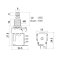 UW - Push / Push Control A500K Potentiometer (Made In Taiwan)