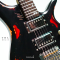 UW GuitarWorks - UHL Custom Black Over Sunburst Headless