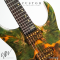 UW GuitarWorks - Custom Stabilized Burl (Green)