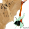 UW GuitarWorks - UHL Custom Surf Green Over Sunburst Headless