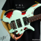 UW GuitarWorks - UHL Custom Surf Green Over Sunburst Headless