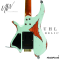 UW GuitarWorks - UHL Custom Surf Green Over Sunburst Headless