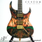UW GuitarWorks - Custom Stabilized Burl (Natural - Green)