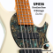 Umeda - Vintage White Custom Active Headless Bass 5 Strings (3.6 Kgs)