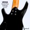 Umeda - Active Headless Bass 5 Strings Black and White Custom (3.6 Kgs)