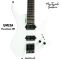 (Full SetUp) กีตาร์ไฟฟ้าหัวตัด Umeda - Headless Guitars H-H
