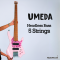 Umeda - Custom Rose Active Headless Bass 5 Strings (3.6 Kgs)